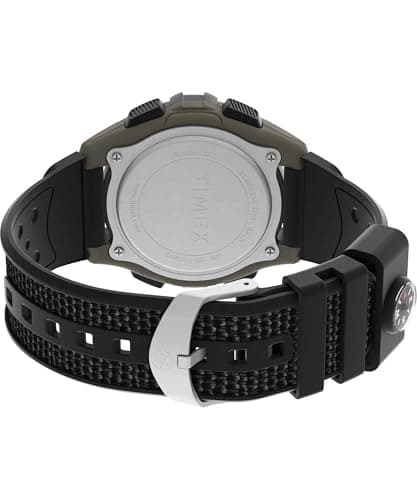 Timex Men's Expedition 41mm Watch - Black Strap Digital Dial Green Case
