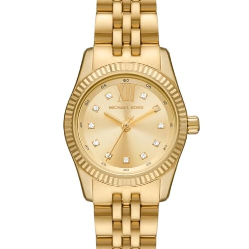 Michael Kors Lexington Women's Watch, Stainless Steel Bracelet or Leather Watch for Women