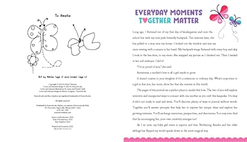 My First Mom and Daughter Journal: An activity book for girls and moms together