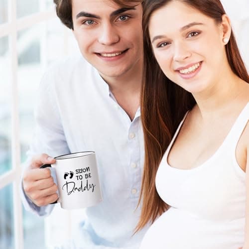 YHRJWN New Dad Gifts, Christmas Gifts for New Daddy, Father to Be Gift, Expectant Dad Gift, Soon to Be Daddy Set