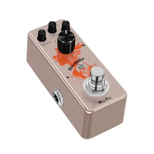 Compact Dumble-Style Overdrive Guitar Pedal - IOppWin Dumbler with Voice Dial for Crisp Bite, True Bypass, Metal Shell for Beginners - Vintage Amp Simulator with Warm Sustain