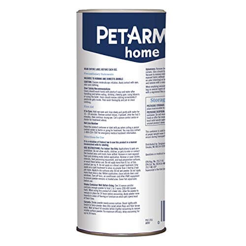 PETARMOR Home Carpet Powder for Fleas and Ticks, Protect Your Home From Fleas and Deodorizes Carpets, 16 Ounce