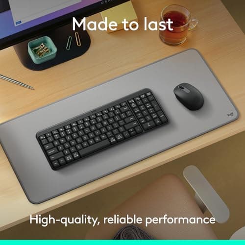 Logitech K250 Bluetooth Keyboard with Numpad, Easy Connectivity, Compact Wireless Keyboard Made with Recycled Plastic, Spill-Resistant, Comfortable Keys - Windows/MacOS - Graphite