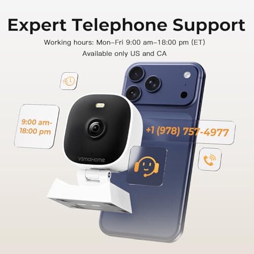 2K Cameras for Home Security,Indoor/Outdoor for Baby/Elder/Pet Monitoring with Phone app,Wired Plug&Play,Color Night Vision,2-Way Audio & 24/7 Recording,Support 128G Card ( Not Included),2-Pack