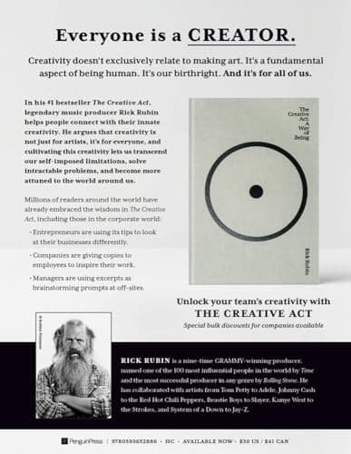 The Creative Act: A Way of Being 0593652886