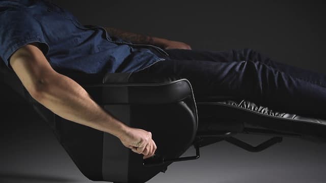 Respawn 900 Console Gaming Recliner with Footrest and Lumbar Support - Comfortable Ergonomic Gaming Chair with Headrest, No Wheels, Reclining, Heavy Duty, Racing Style Video Game Chairs - Red
