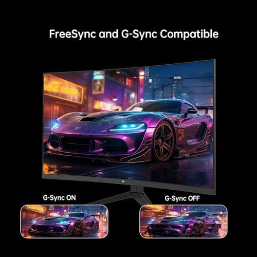 KTC 32 Inch FHD 1080p Curved Gaming Monitor - VA 1500R Curved Monitor, 165Hz 1ms MPRT, FreeSync & G-Sync, 122% sRGB, DP/HDMI, VESA, HDR10 for Gaming Home Office Business PC Monitor