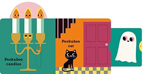 Peekaboo: Pumpkin: (An Interactive Board Book for Babies & Toddlers with Mirror & Sliders to Push, Pull, or Turn. Cute Halloween Artwork Includes a Bat, Black Cat, Witch, & More.) (Peekaboo You) 1536229814