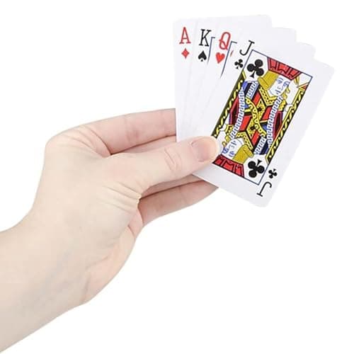 The Dreidel Company Playing Cards, 24 Decks of Cards Bulk 2.25 Inch x 3.5 Inch for Blackjack, Euchre, Canasta Card Game