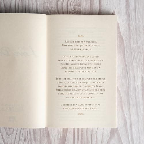 The Love Dare: A 40-Day Challenge for Husbands and Wives to Understand and Practice Unconditional Love - Includes Free Online Marriage Evaluation