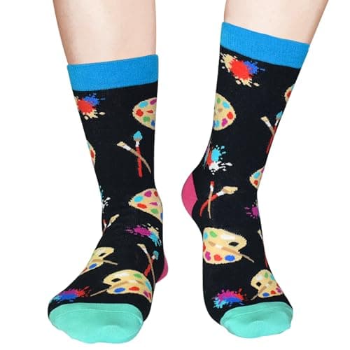 GOLIN Women Funny Crew Socks, Novelty Casual Socks Holiday Gifts Giving B0D1MQ2K3M