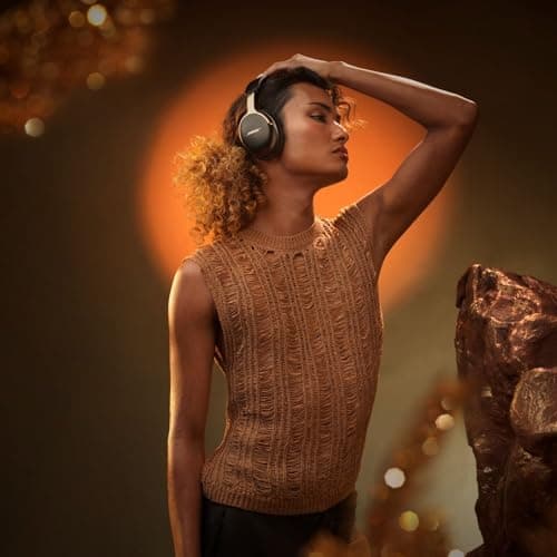 Bose New QuietComfort Ultra Bluetooth Headphones (2nd Gen), Wireless Headphones with Spatial Audio, Over Ear Noise Cancelling with Mic, Up to 30 Hours of Play time, Desert Gold - Limited Edition Color