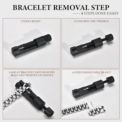 VNOX Elgant Link Bracelets Father Day Christmas Birthday Valentines Personalized Gift for Dad Husband Grandpa Boyfriend Masculine Watch Band Stainless Steel Bracelet Gift for Dad Grandpa Husband B0D8BD71RQ