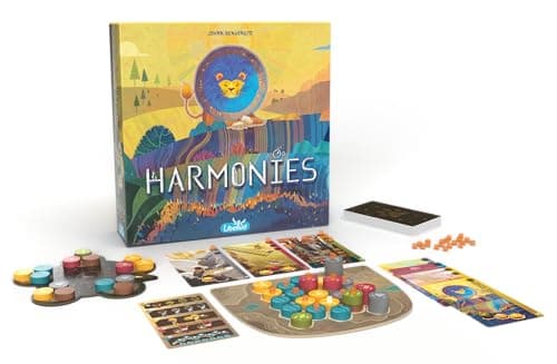 Asmodee Harmonies Board Game - Create Oneiric Landscapes, Strategic & Poetic Gameplay, Fun Family Game for Kids & Adults, Ages 10+, 1-4 Players, 30 Min Playtime, (Multilingual Edition)