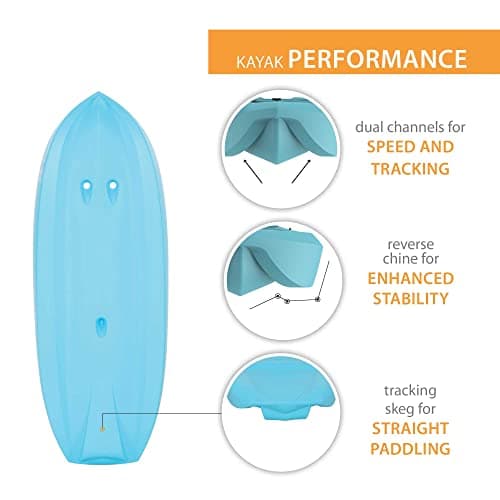 Lifetime Cadet Youth Kayak - Paddle Included
