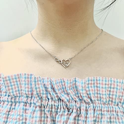 OKEYCH BestFriend Gift to Bride, To My Best Friend On Her Wedding Day Necklace, Bride Gift From Maid of Honor, Wedding Present