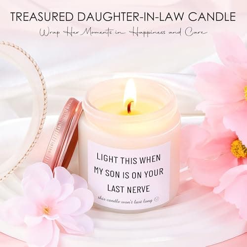 Saineron Daughter in Law Gifts from Mother in Law Future Daughter-in-Law Birthday Gifts Thoughtful Wedding Day, Anniversary, Happy Birthday Gift Includes Canvas Tote Bag, 16oz Glass Cup B0FSSGJ5CL