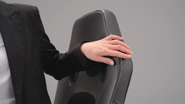 Furmax Gaming Chair Office Chair Leather Computer Desk Chair Racing Style Ergonomic Adjustable Swivel Task Chair with Lumbar Support and Arms (Black)