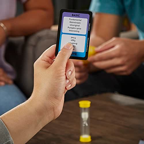 Hasbro Gaming Taboo Classic Game, Party Word Guessing Game for Adults and Teens, Board Game for 4+ Players Ages 13 and Up