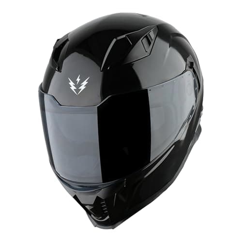 1Storm Motorcycle Full Face Helmet for Adults Men and Women Street Bike Racing Helmet DOT Approved with one Extra Clear Shield