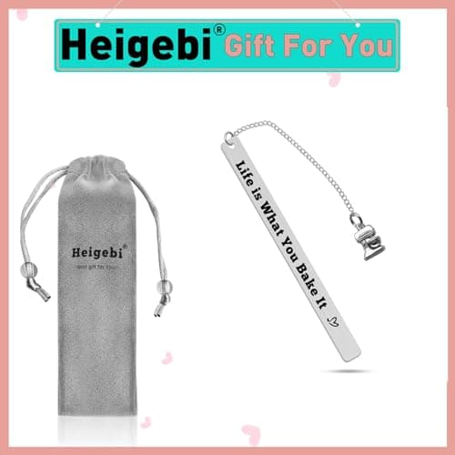 Baker Gift Bookmark for Baking Lover, Culinary Student, Pastry Chef - Bake Gifts for Women, Culinary School Graduation B0C9PFFTXP
