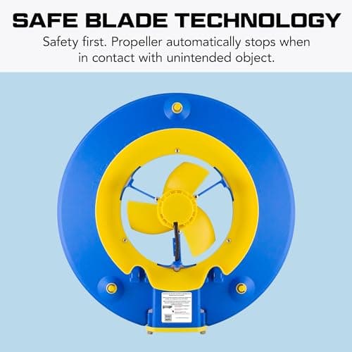 POOL BLASTER Leaf Vac Cordless Hoseless Pool Leaf Vacuum & Skimmer, Battery-Powered Swimming Pool Leaf Catcher with Heavy Duty Mesh Bag, for Inground and Above Ground Pools, by Water Tech