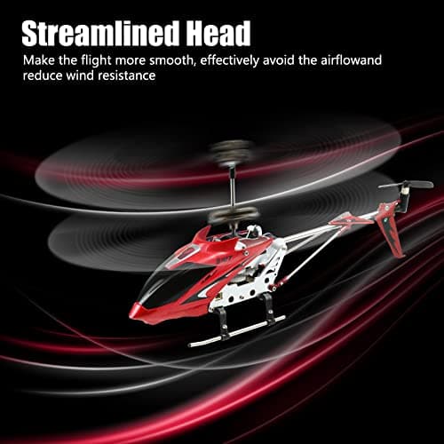 Cheerwing S107/S107G Phantom 3CH 3.5 Channel Mini RC Helicopter with Gyro Crimson