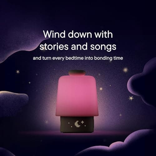 White noise machine, night light, toddler & kid time-to-rise alarm clock, registry essential with 3 months of sleep support Hatch Baby Sound Machine & Night Light Routine Builder (Putty) B0F7C6XJ3P