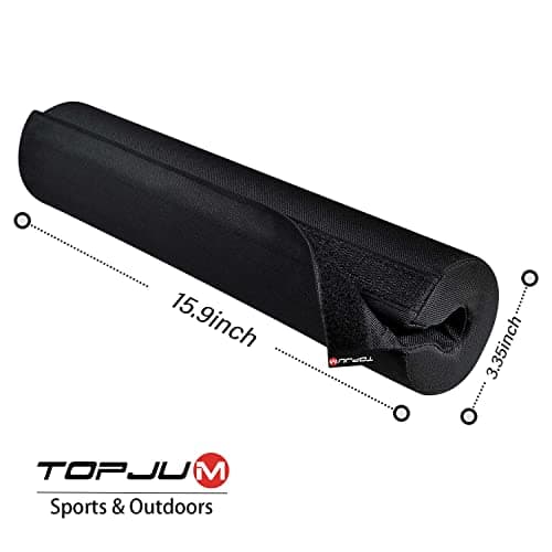 2 Pack Zero Gravity Chair Foot Rest, TOPJUM Footrest Cushion for Anti Gravity Folding Recliner, Footrest Padding for Patio Lawn Outdoor Chair, Lounge Accessory for Tall User (Black - Set of 2)