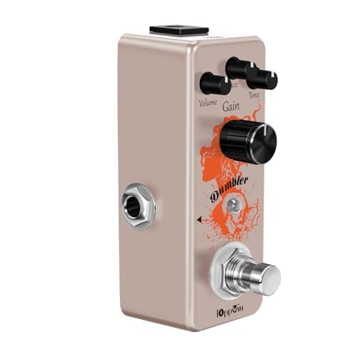 Compact Dumble-Style Overdrive Guitar Pedal - IOppWin Dumbler with Voice Dial for Crisp Bite, True Bypass, Metal Shell for Beginners - Vintage Amp Simulator with Warm Sustain