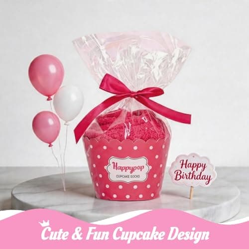 HAPPYPOP 50th Birthday Gifts Ideas - 50 Year Old Gift Socks for Women Men Friends, Turning 50 Gifts