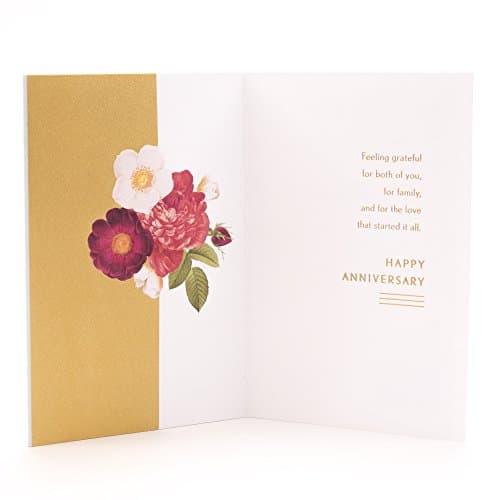 Hallmark Anniversary Greeting Card for Parents (Grateful For You Both)