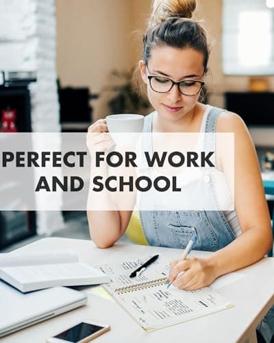 Beautiful To Do List Notebook - Aesthetic Daily Planner to Easily Organize Your Tasks And Boost Productivity - Stylish Undated ADHD Planner Gift and The Perfect School or Office Supplies For Women