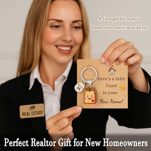 Next Chapter, New Home, Engagement, New Job, PBJ, 18 21 Birth, Loaf You, Thank You, Graduation Gifts, Couple, Friend, Retired PEALICIOUS Toast Keychain for Girls New Beginnings Congratulations Gifts B0FNQY48F8