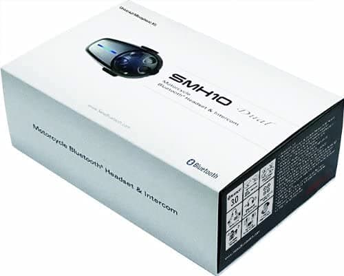Sena SMH10D-11 Motorcycle Bluetooth Headset/Intercom Communication System with Universal Microphone Kit (Dual)