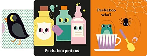 Peekaboo: Pumpkin: (An Interactive Board Book for Babies & Toddlers with Mirror & Sliders to Push, Pull, or Turn. Cute Halloween Artwork Includes a Bat, Black Cat, Witch, & More.) (Peekaboo You) 1536229814