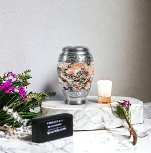 Dragon Urn, Small Urns for Human Ashes Women - 3 Inch - Ashes Keepsake for Burial Urn - Pack of 1 B0D8BPHF5G