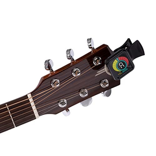 KLIQ UberTuner, Professional Clip-On Tuner for Guitar, Bass, Ukulele, Violin, Mandolin, Banjo & All Instruments, Fast & Accurate Chromatic Tuning with Multi-Key Modes, Black