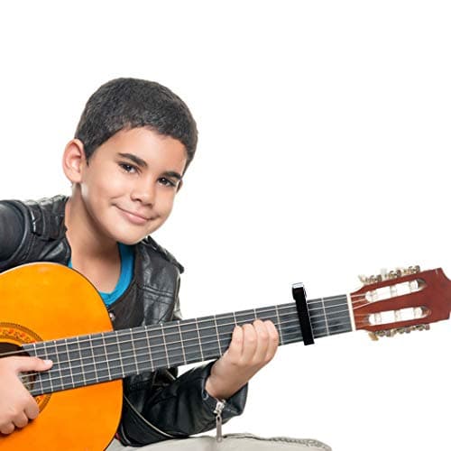 Guitar Capo 2 Pack Black Capo Guitar Clamp for Acoustic Electric Bass Guitar Ukulele