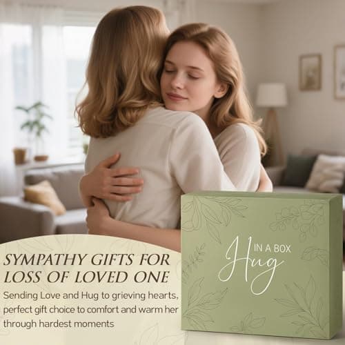 Sympathy Gift Baskets Sympathy Gifts for Loss of Loved One Mother Father Husband Mom Dad, Memorial Condolences Grief Bereavement Gift Ideas for Loss, Miscarriage Gifts for Mothers Women Care Package