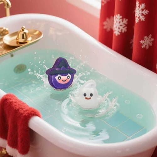 Halloween Bath Bombs for Kids & Women, Handmade Spooky Bath Bomb Set of 6 Fun Shapes – Perfect Gifts for Kids, Skin Care Bathbombs for Girls’ Spooky Celebration