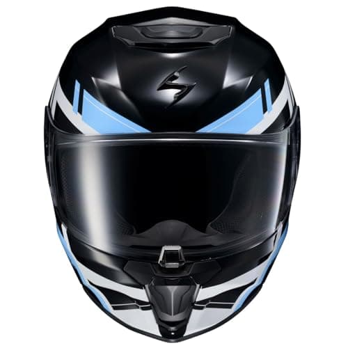 ScorpionEXO R420 Full Face Polycarbonate Street Motorcycle Helmet Comm Ready Speaker Pockets DOT Snell Approved Adult