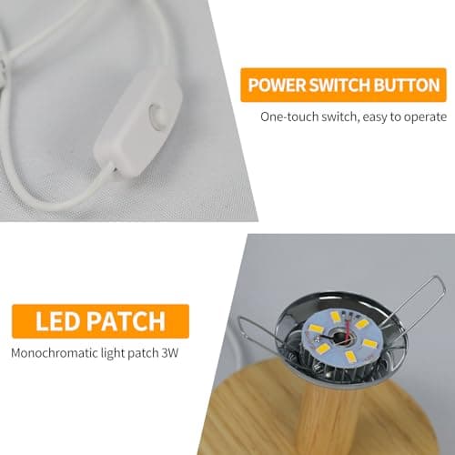 Grandma Birthday Gifts, Mothers Day Grandmother Long Distance Gifts from Granddaughter, Grandmother Desk Bedside Lamp Home Decor from Grandkids