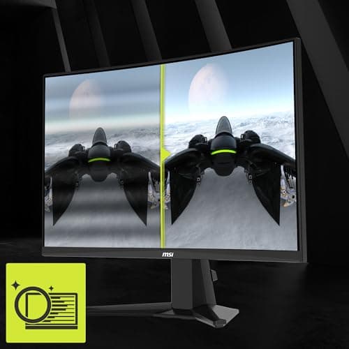 msi MAG 245C X24 24-inch 1920 x 1080 (FHD) Gaming Monitor, 240Hz, FreeSync Premium, HDR Ready, HDMI, VGA Port, VESA Mountable, Tilt, 4-Side Slim Bezel, 1ms, Black