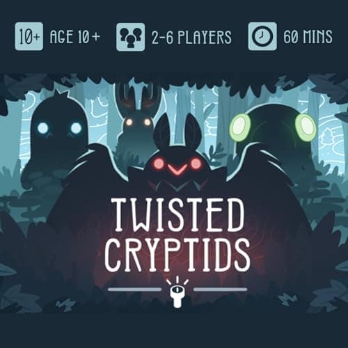 Unstable Games Twisted Cryptids Board Game - Strategy Card Game for Adults and Kids - Family Board Games for 2-4 Players, Ages 12 and Up - from the Creators of Unstable Unicorns and Here to Slay