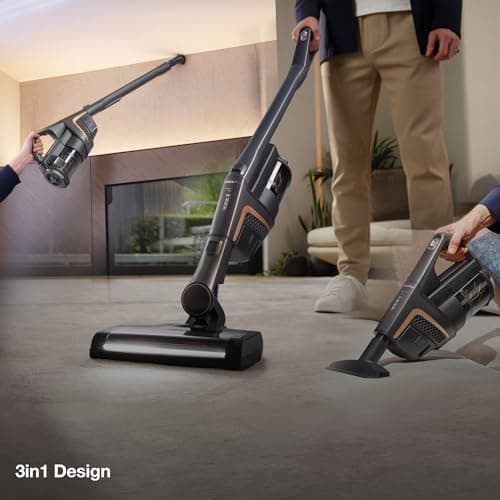 Miele Triflex HX2 Pro Cordless Stick Vacuum Cleaner, 120 min runtime, Infinity Grey PearlFinish / Rose Gold