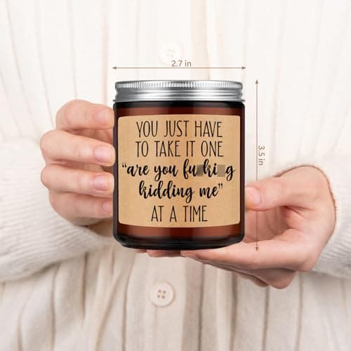 Christmas, Funny Birthday Gifts for Coworkers, Best Friend, Employee, Boss, Female, Male, Woman, Cool Sarcastic Work Ideas LEADO Candles, Boss Lady, Coworker Gifts for Women, Men - Bosses Day Gifts B08SPYC6RX