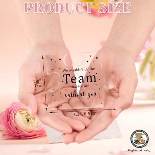 Employee Appreciation Gifts, Boss Day Farewell Retirement Appreciation Gifts for Boss Lady Staff Leader Manager Office Decor Funnli Bosses Day Gifts for Women, Boss Gifts for Women Men Acrylic Plaque B0CYZXF2FN