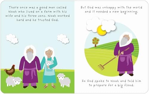 Baby's First Bible Boxed Set: The Story of Moses, The Story of Jesus, Noah's Ark, and Adam and Eve (Bible Stories)