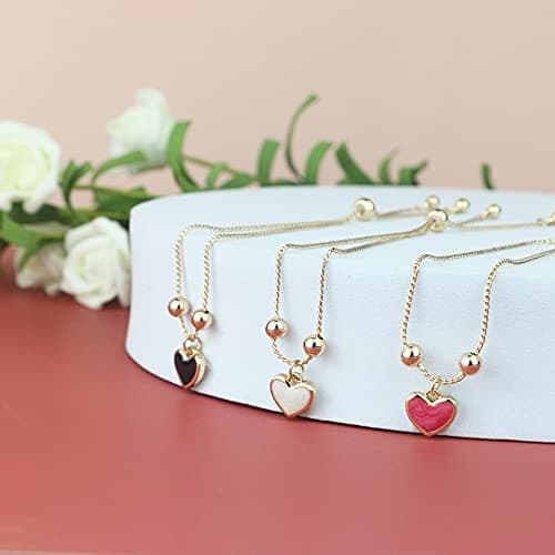 SmileBelle Christmas Gifts Best Friendship Bracelets for 2/3 Sisters Bracelets, Best Friend for Women 14K Gold Adjustable Besties Matching Bracelet, Friends Jewelry Stocking Stuffer for Women Girl